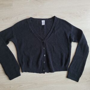 Abound Black Cardigan Sweater